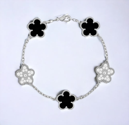 CloveLux™ Clover Iced Bracelet