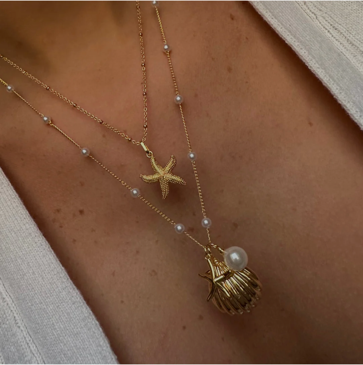 CloveLux™ Starfish Necklace